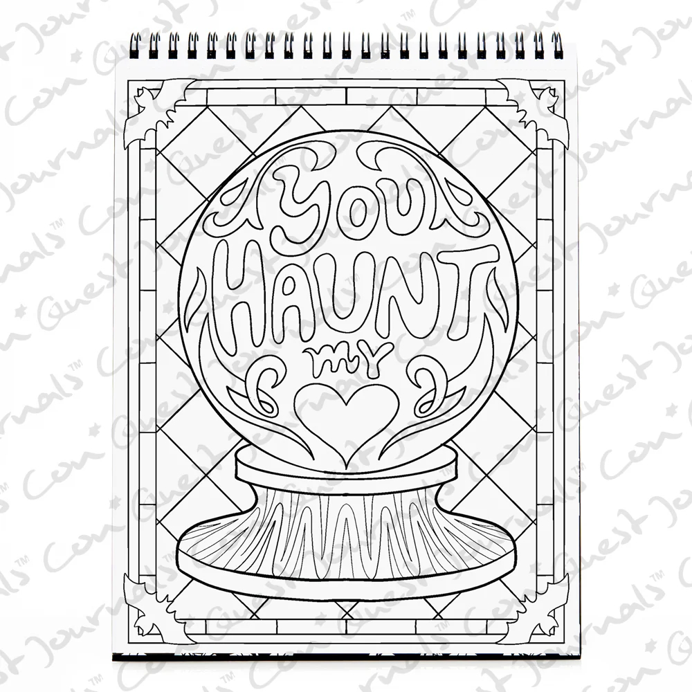 The Night Gothic Love Coloring Book