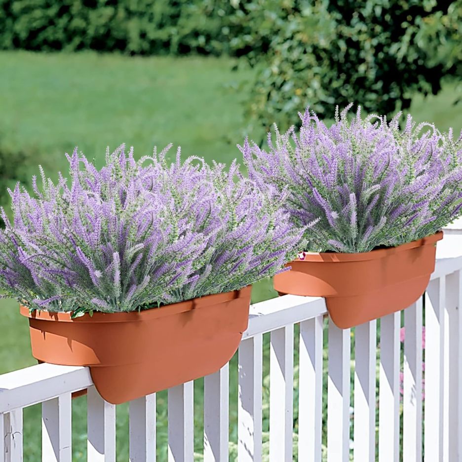 Spring Sales-UV Resistant Lifelike Artificial Lavender for Indoor Outdoor