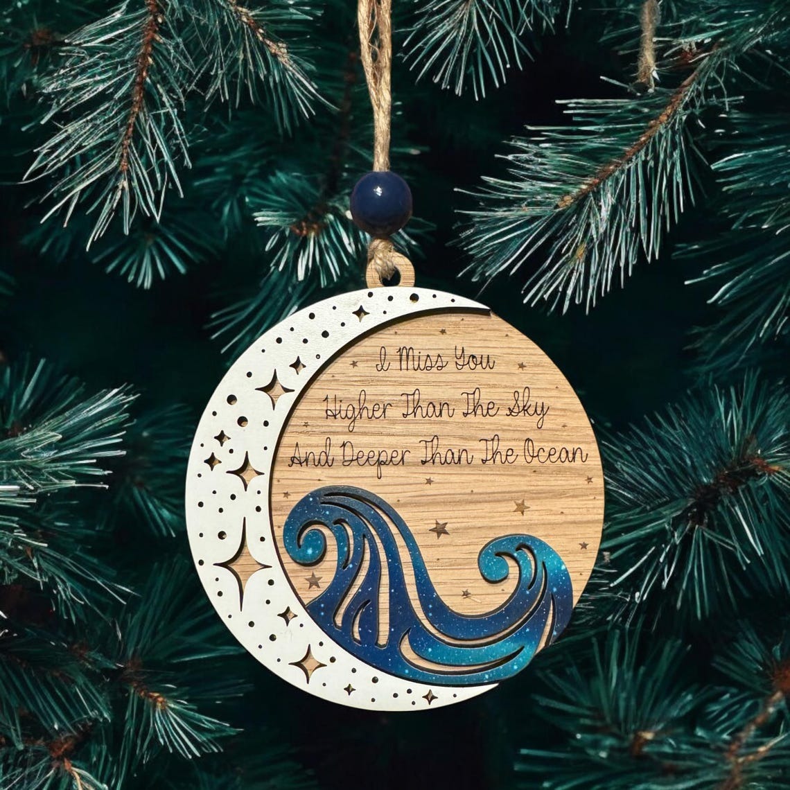 Memorial Moon Ornament