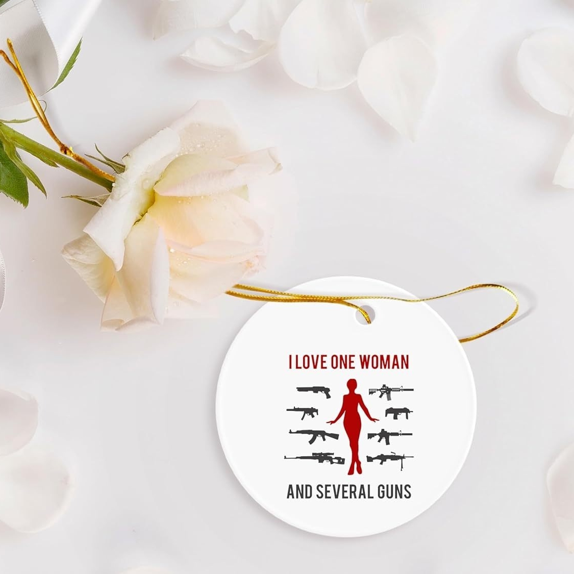 Target Shooting Ornament