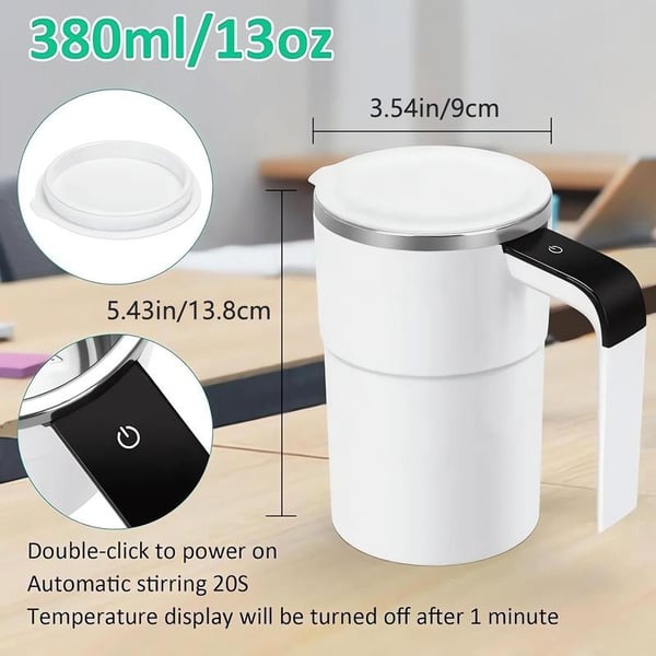 Electric Magnetic Stirring Coffee Mug