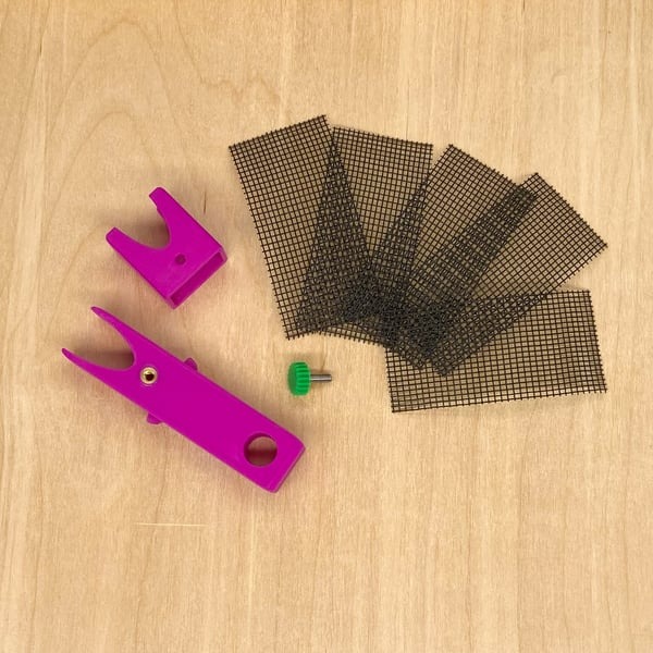 Small Sanding Harp - Small Surform - Pottery Tool