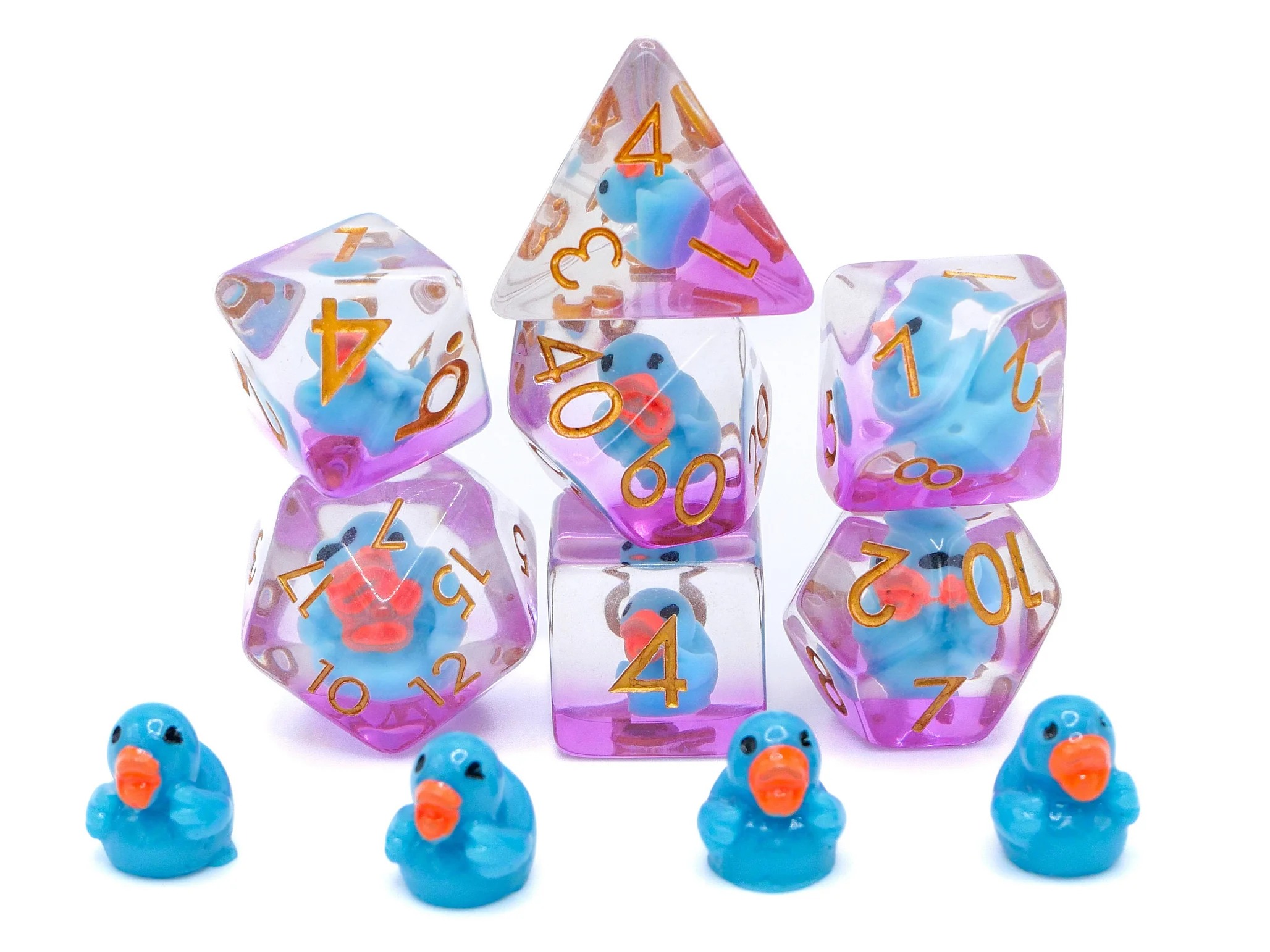 Duck Resin Dice Set