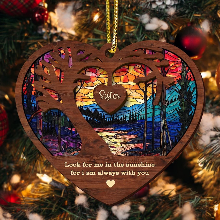 Memorial Suncatcher Ornament
