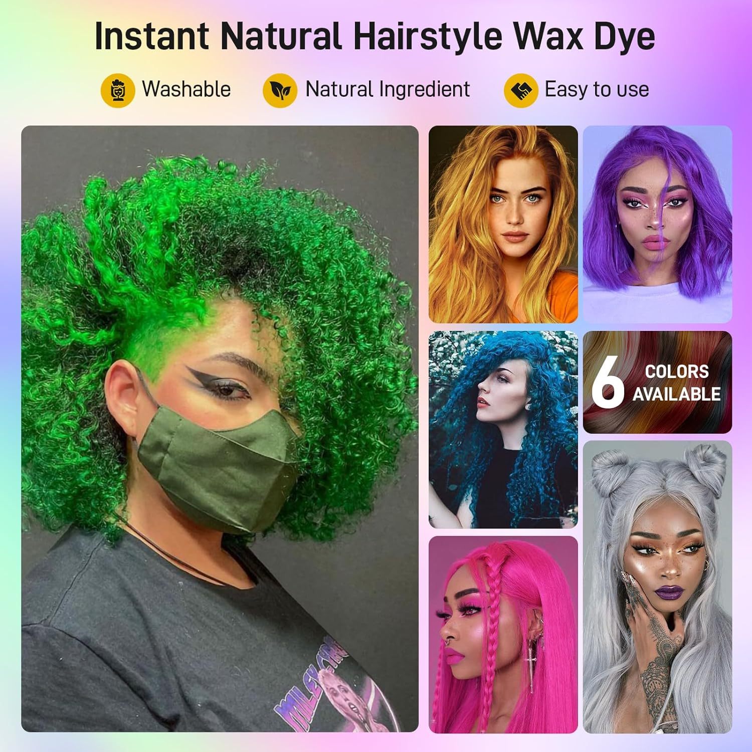 🎁LAST DAY 49% OFF - COLOR HAIR WAX