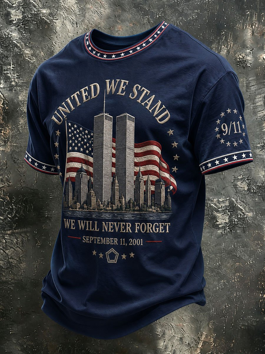 Men's 9.11 Unite We Stand Printed T-Shirt