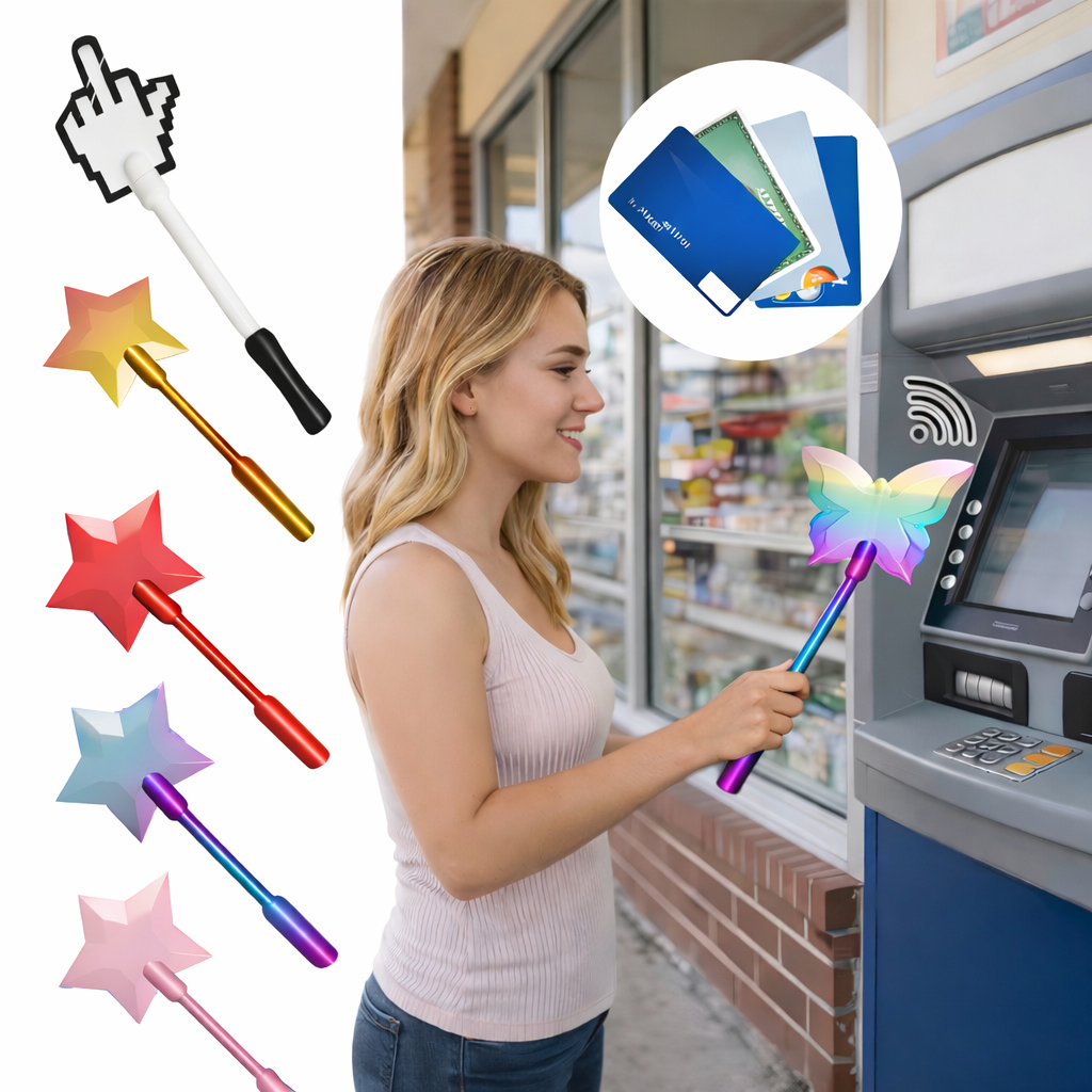 3D Printed Wand Tap to Pay 