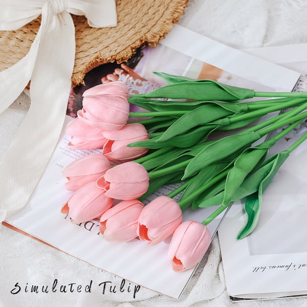 💥-Outdoor Artificial Tulip Flowers🌷