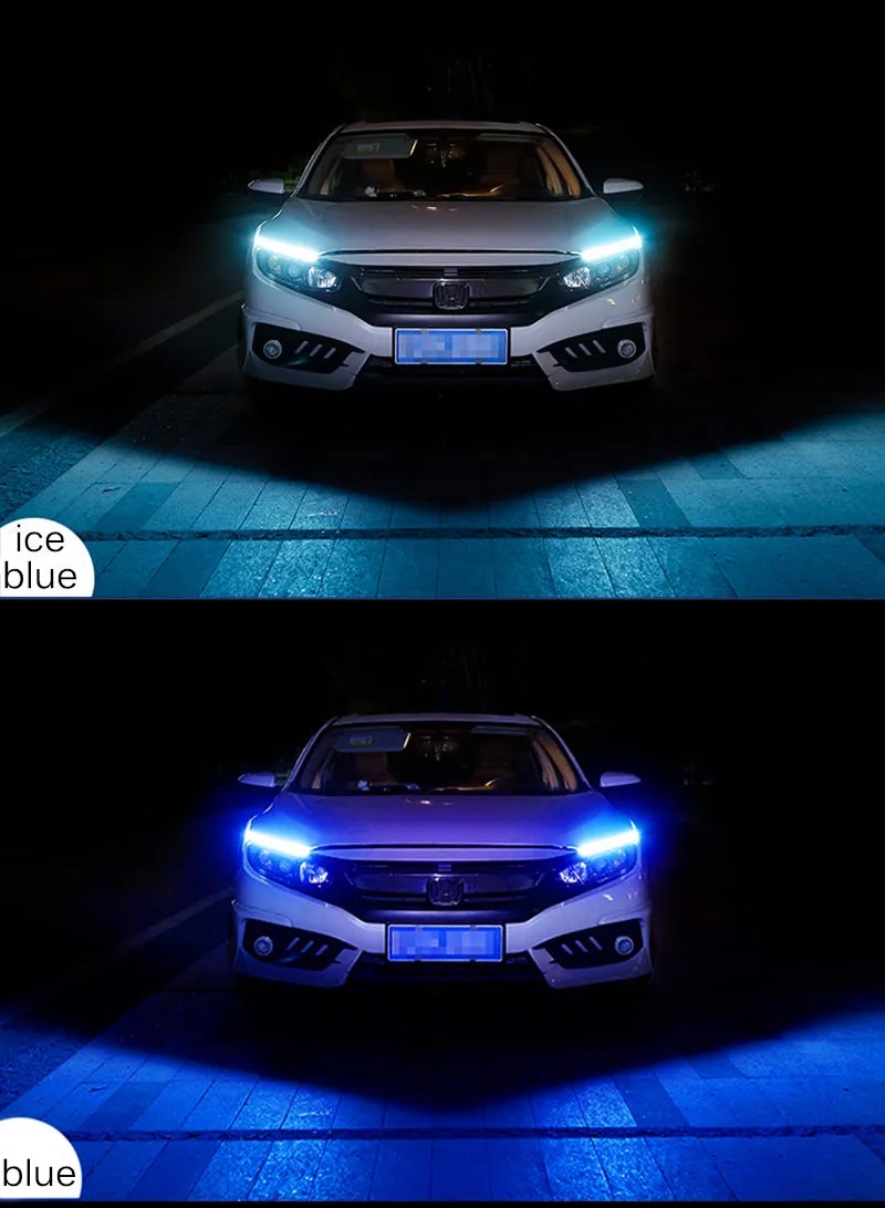  Car Light Turn Signal Led Strip Car LED Daytime Running