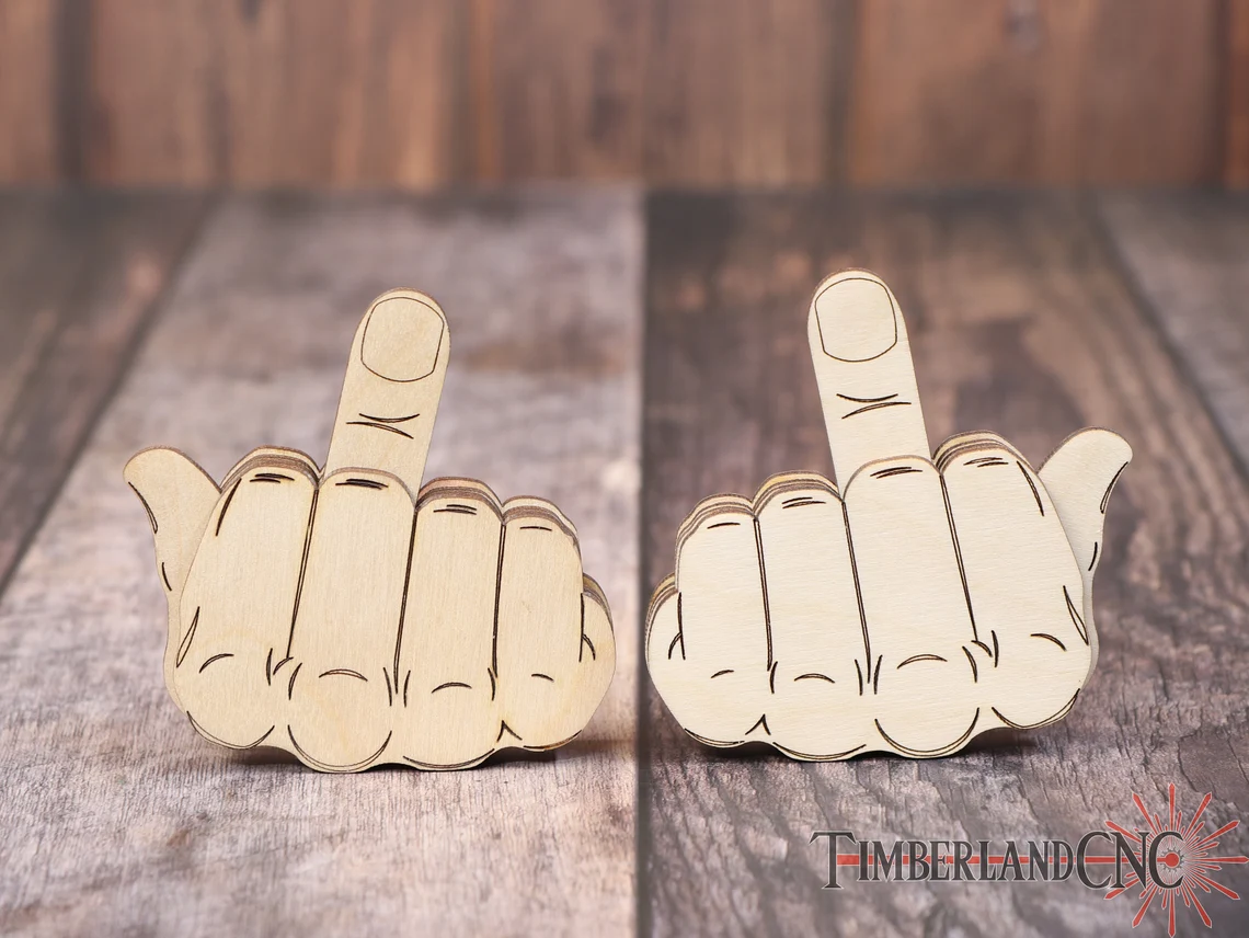 Automatic Flip Off Middle Finger