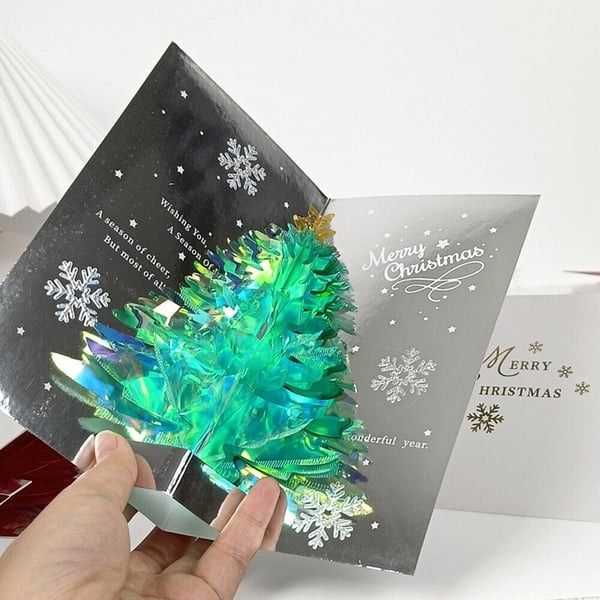 Christmas Tree 3D Pop-Up Card