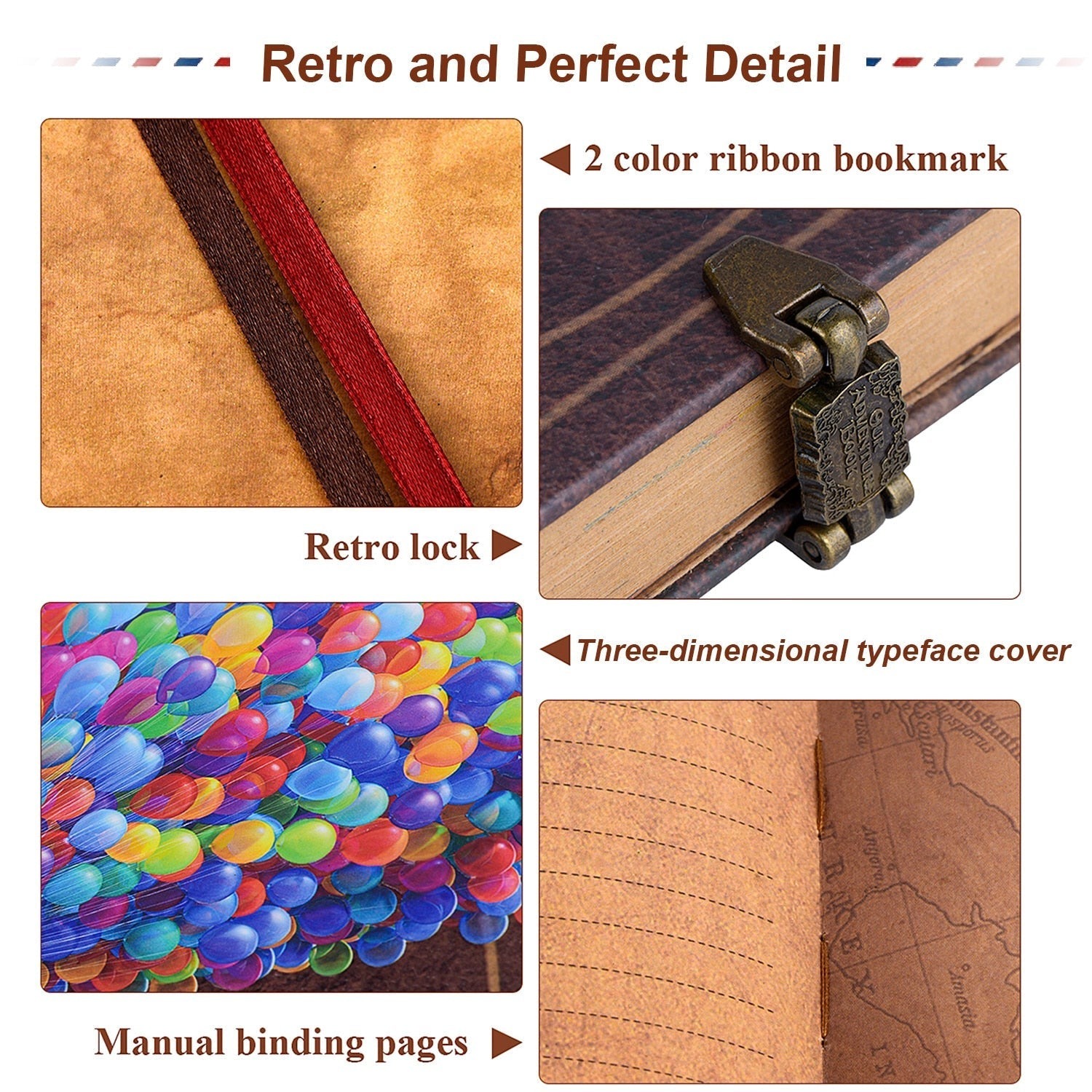 Scrapbook Photo Album Travel Journal Book