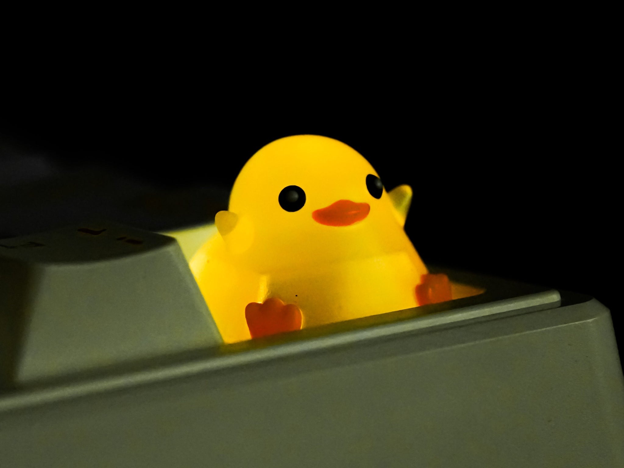 Duckie Keycap Cute Duck Keycap