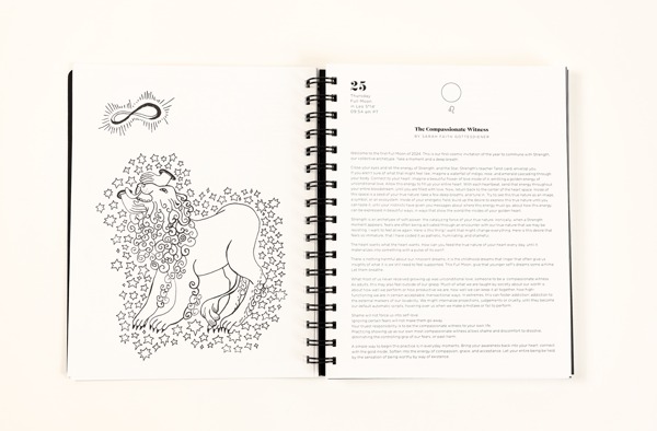 📚2025 Many Moons Lunar Planner