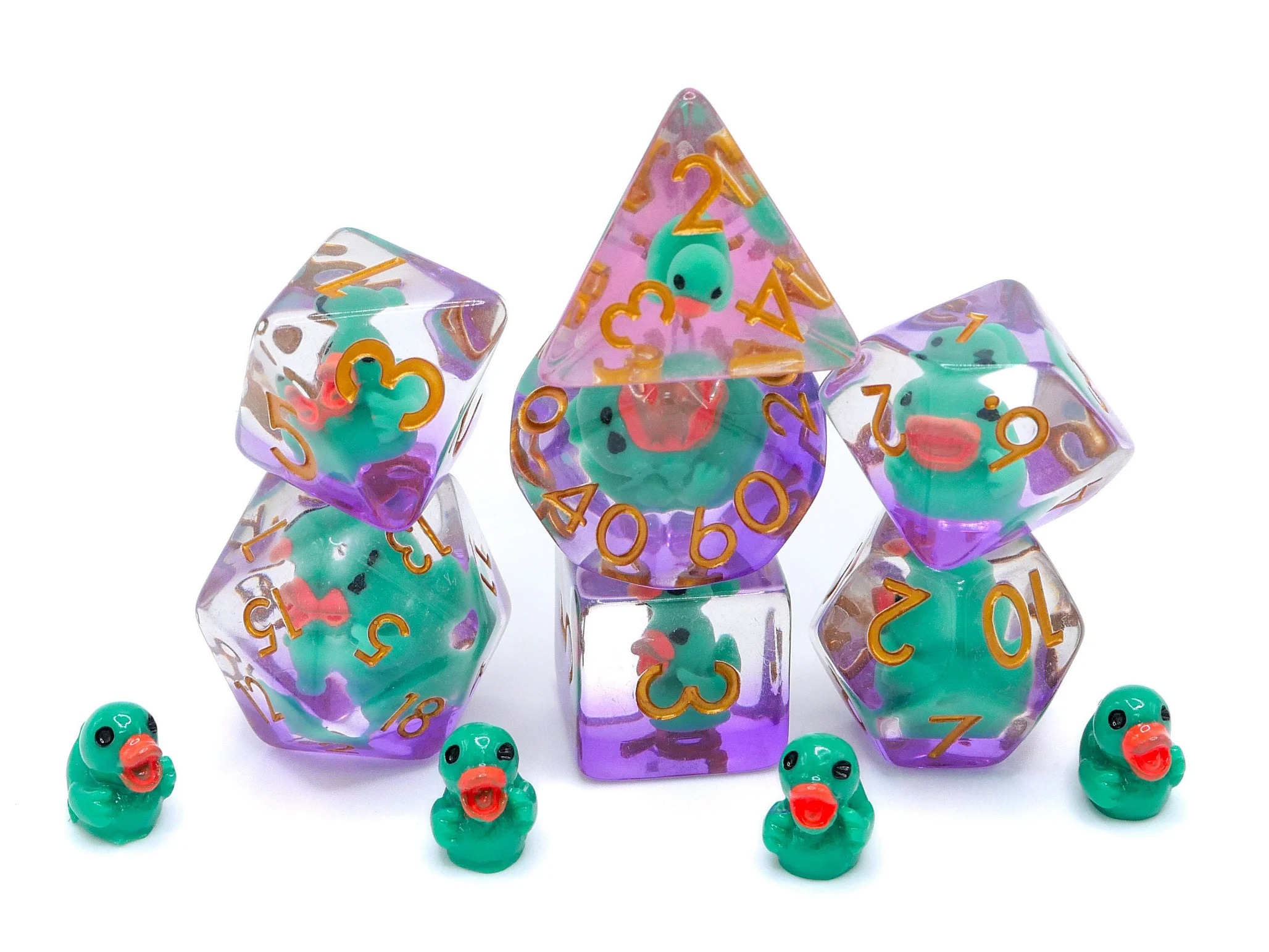Duck Resin Dice Set