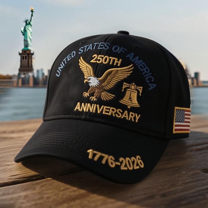 🦅Eagle & Liberty United States 250th Anniversary Hat