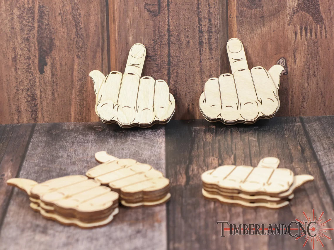 Automatic Flip Off Middle Finger