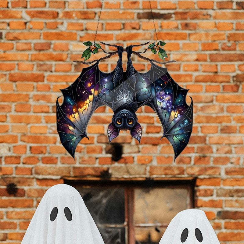 Bat Gothic Window Hanging