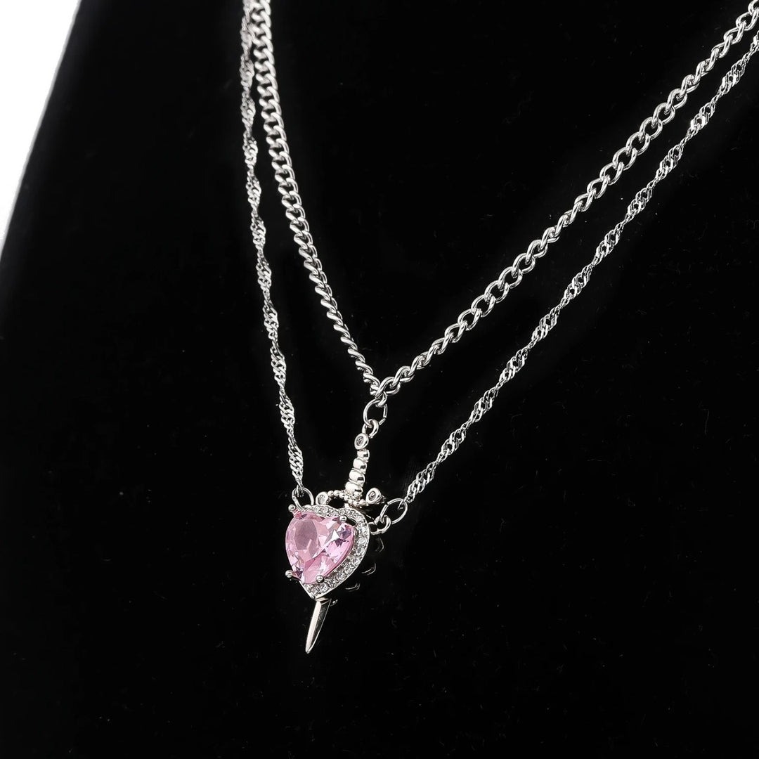 You are in My Heart Couples Necklace Matching Necklace