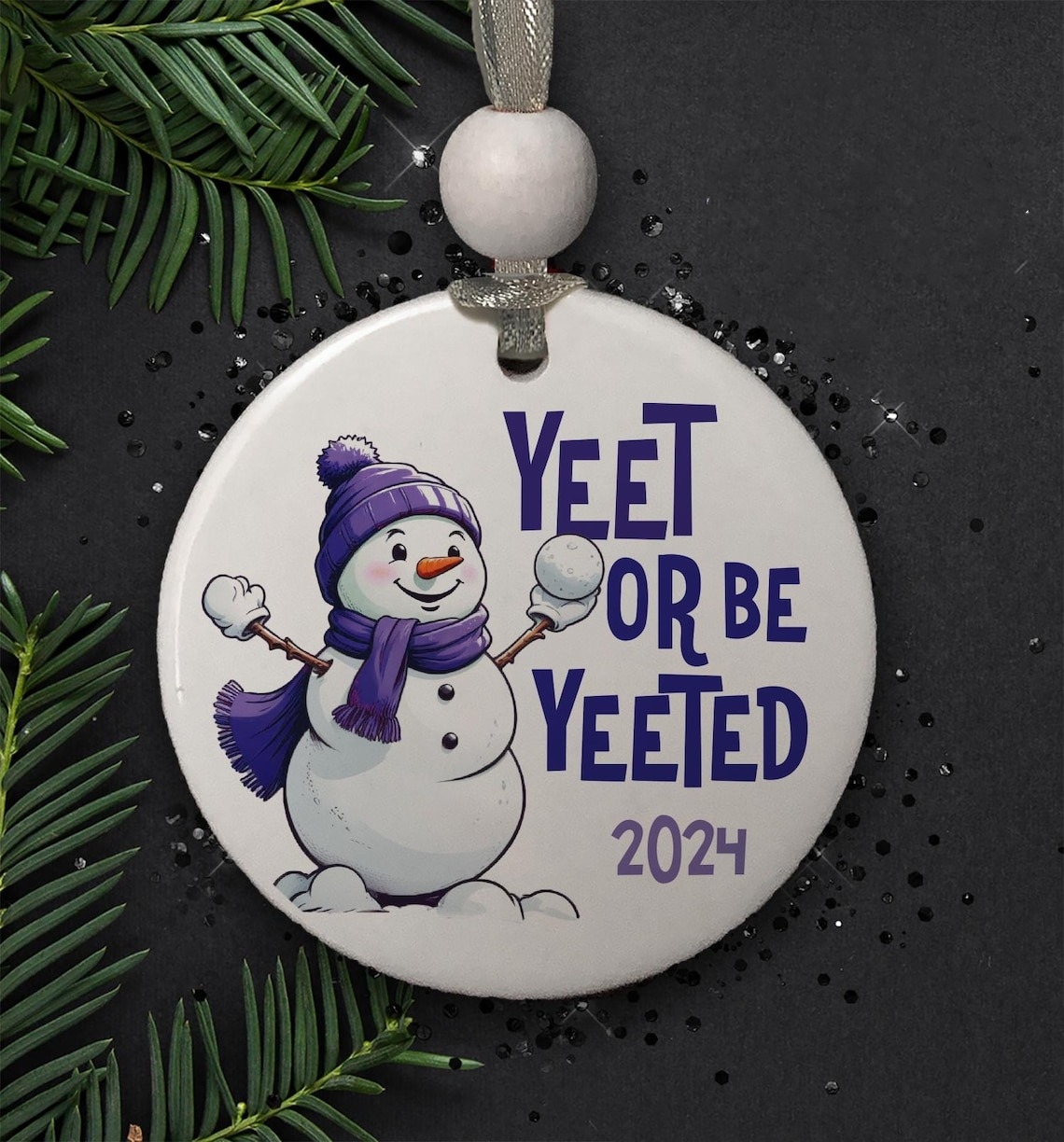 Funny Trending Slang Christmas Ornaments