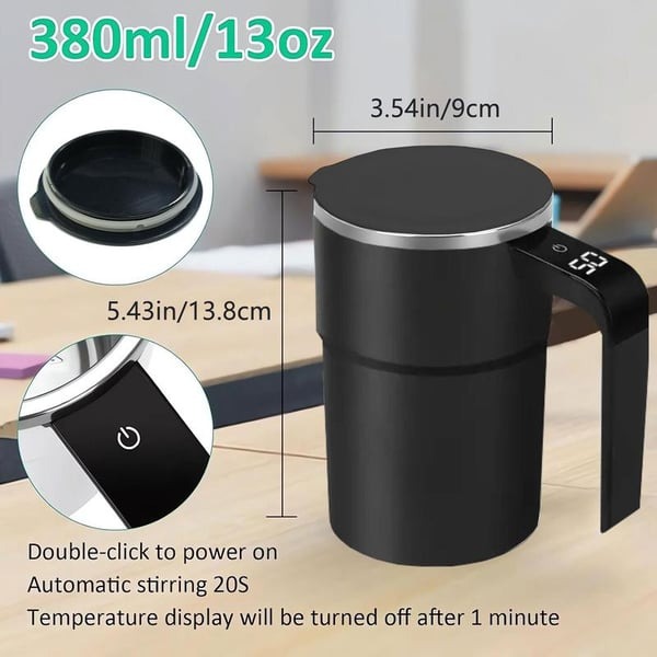 Electric Magnetic Stirring Coffee Mug