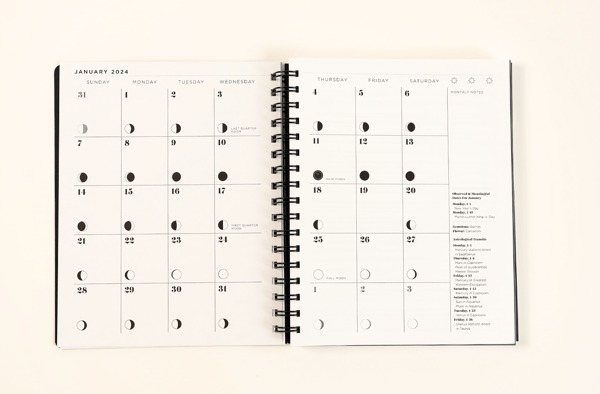 📚2025 Many Moons Lunar Planner