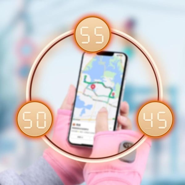 🎁USB Adjustable Heating Gloves With Digital Display