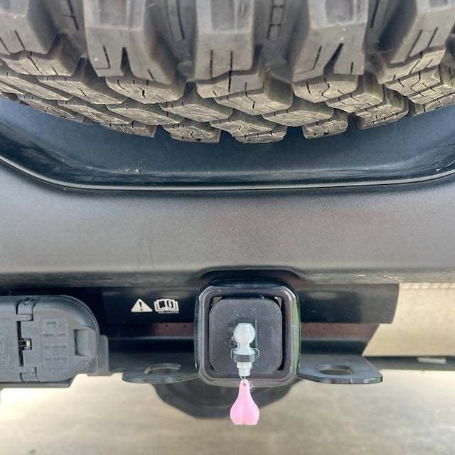 Funny Trailer Hitch Cover