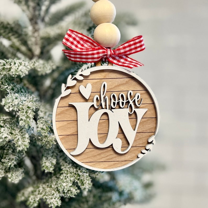 Hope, Faith, Love, Joy, Peace-Decorative Hanging Ornaments