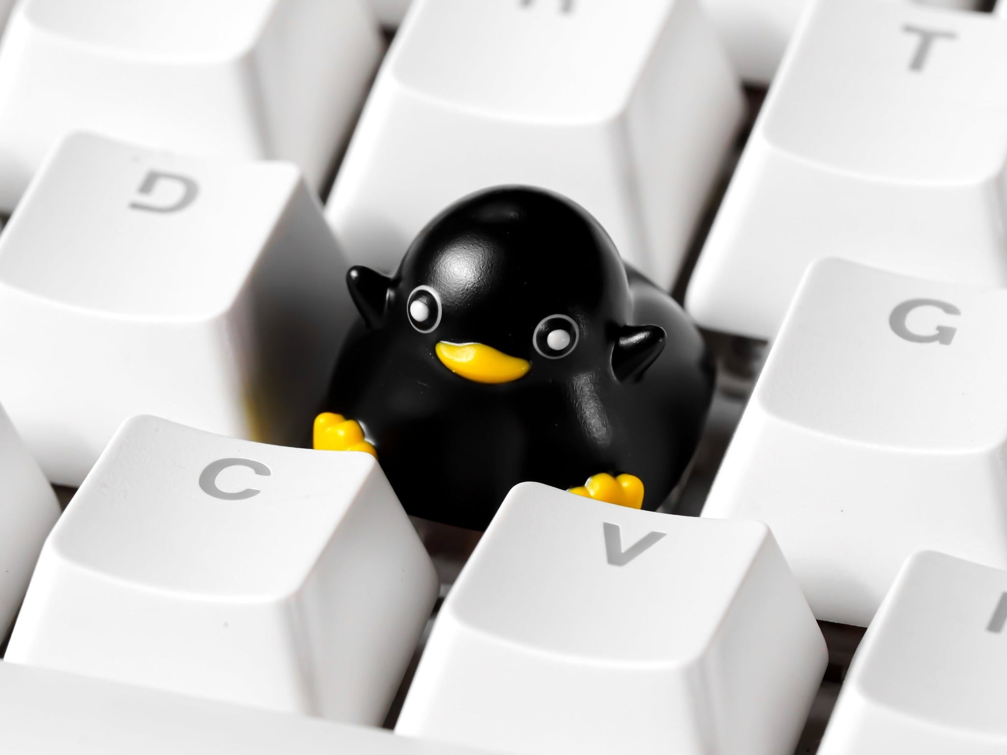 Duckie Keycap Cute Duck Keycap