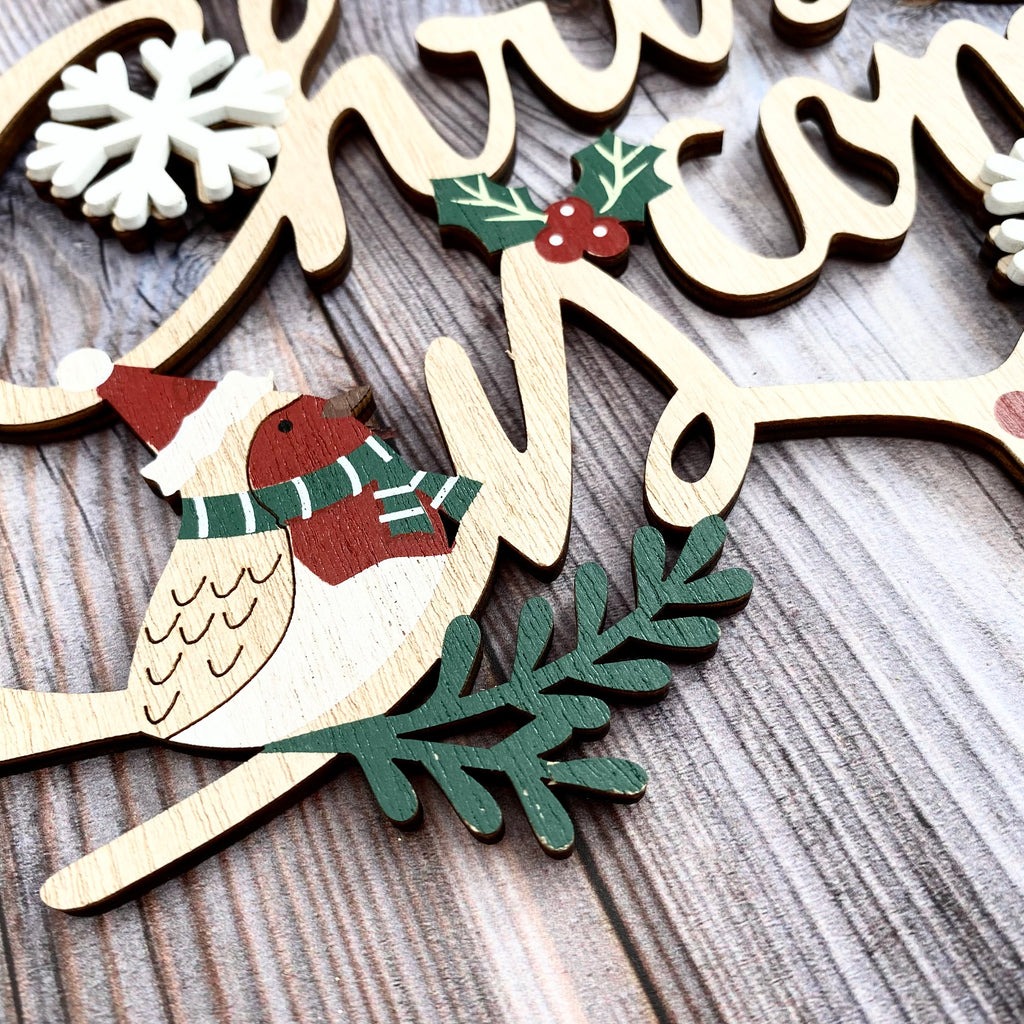 Christmas is Coming Wooden Sign