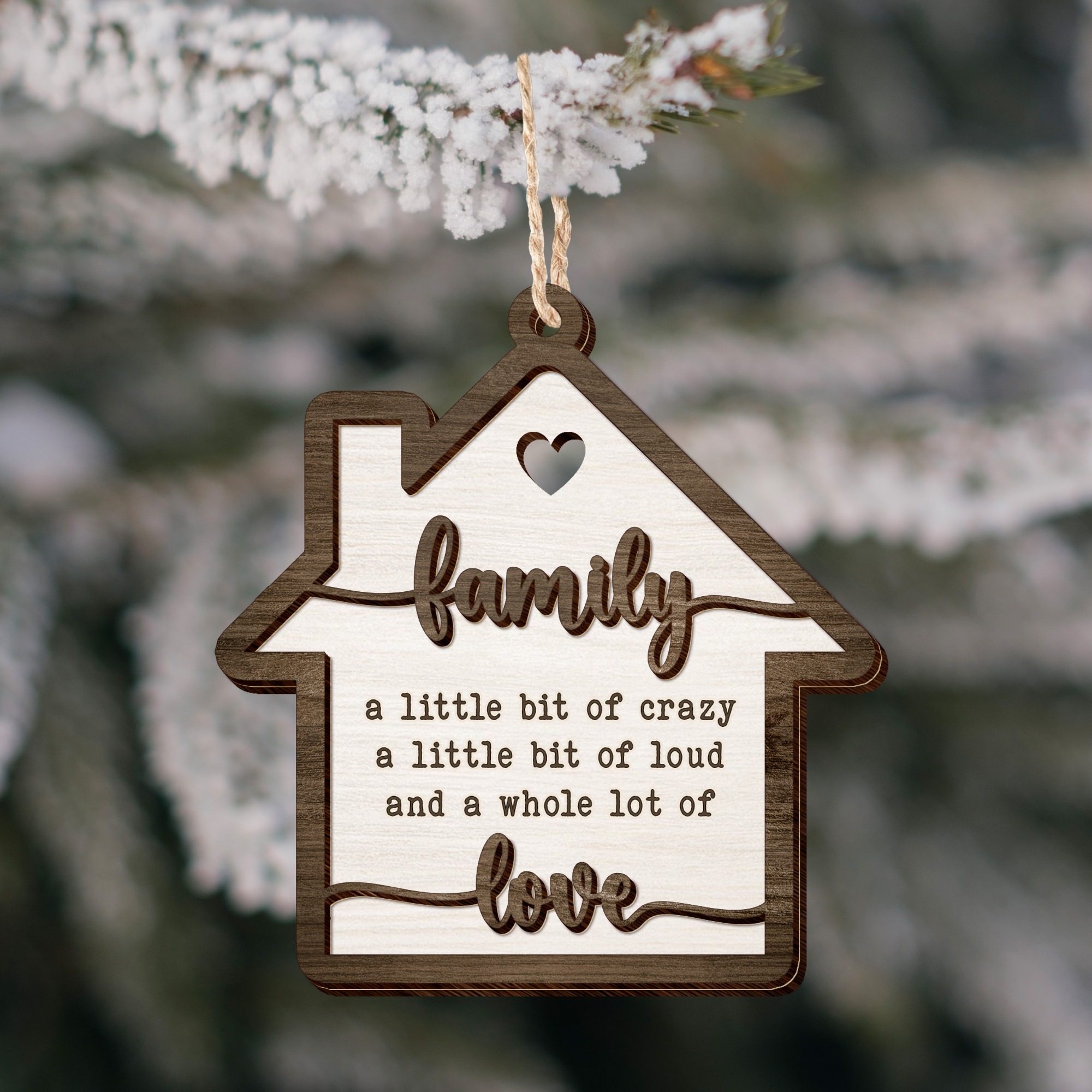 Family Love Ornament