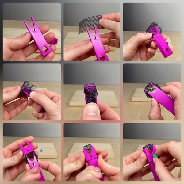 Small Sanding Harp - Small Surform - Pottery Tool