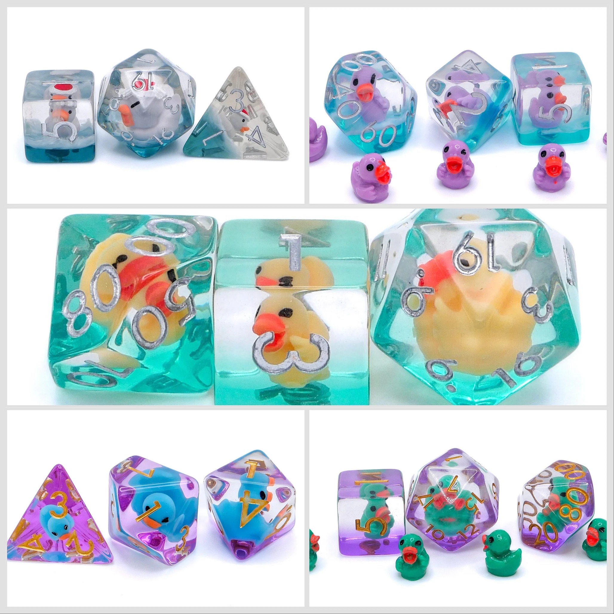 Duck Resin Dice Set
