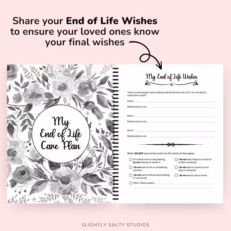 Fuck I'm Dead, End Of Life Planner🔥BUY 2 FREE SHIPPING