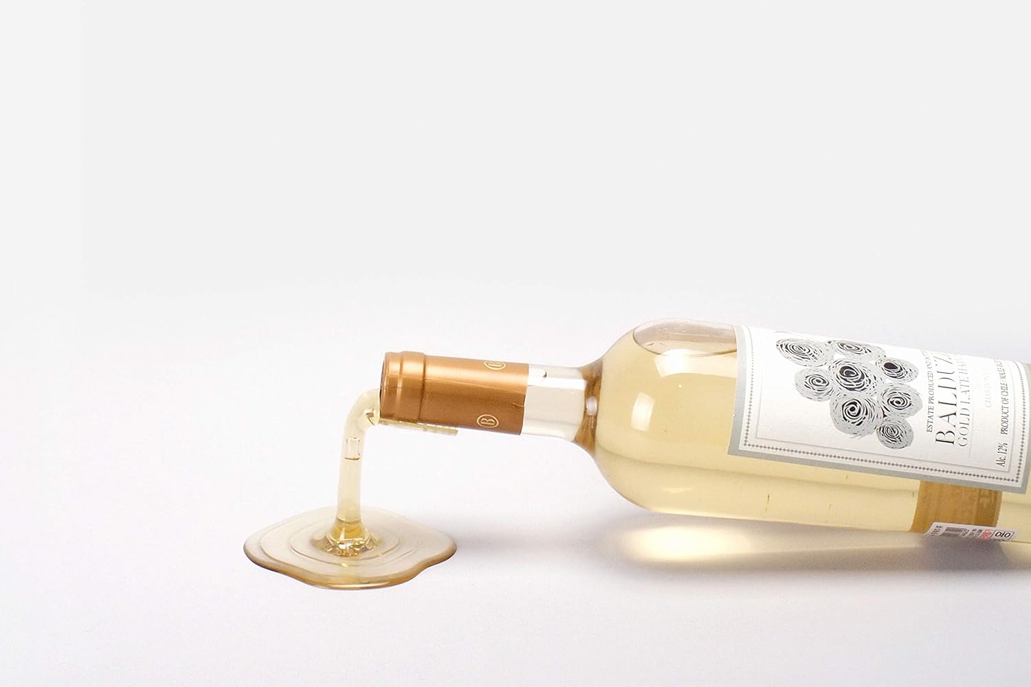 Spilled Wine Bottle Holder