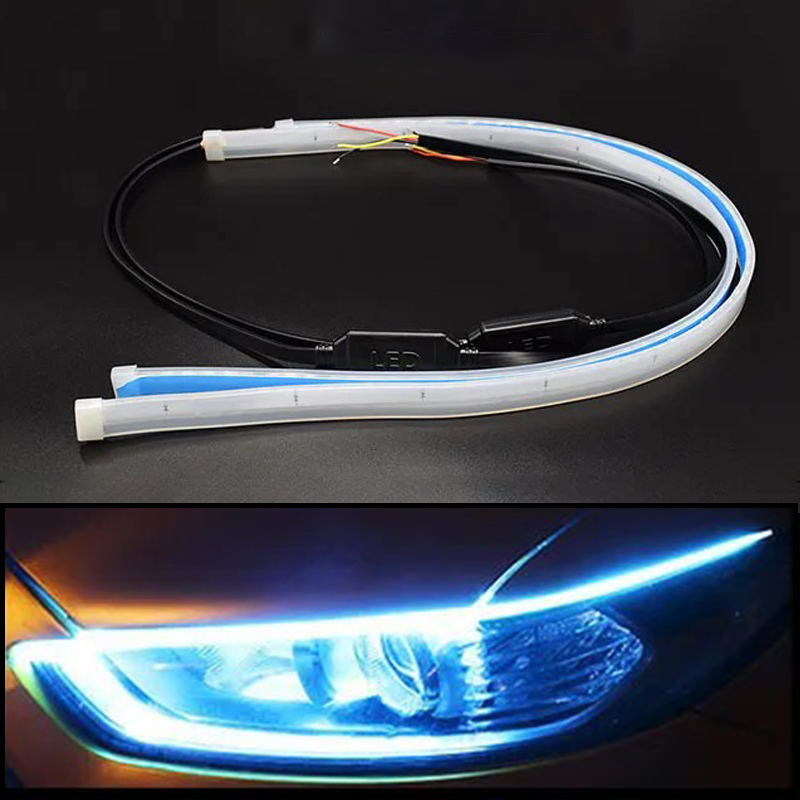  Car Light Turn Signal Led Strip Car LED Daytime Running
