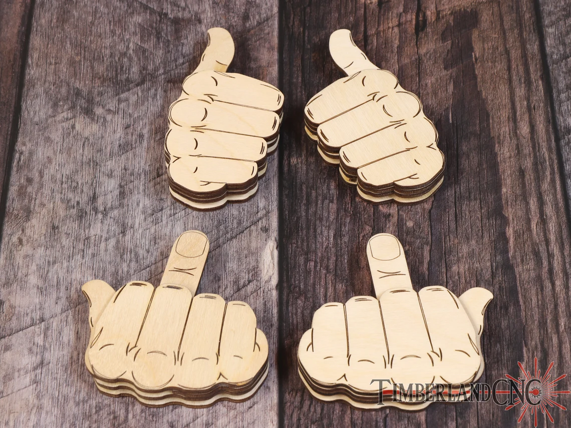 Automatic Flip Off Middle Finger