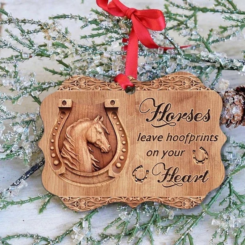 Horse Christmas Ornament