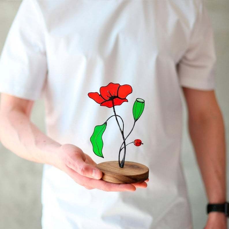 Metal Floral Ornament