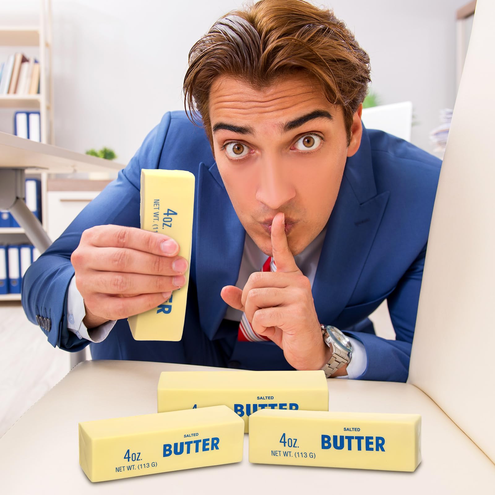 Ultra-Realistic Butter Squishy - 4oz Slow Rise Stress Relief Toy