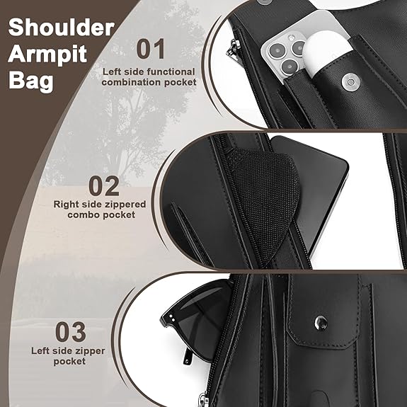 Double shoulder strap outdoor anti-theft tactical bag