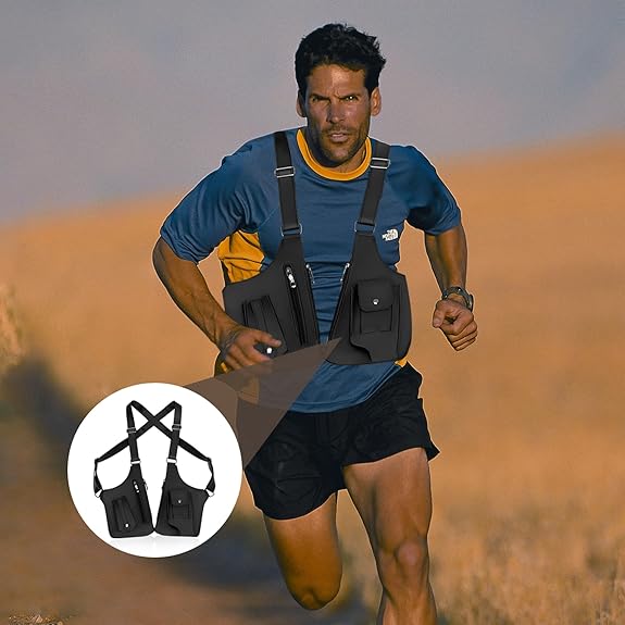 Double shoulder strap outdoor anti-theft tactical bag