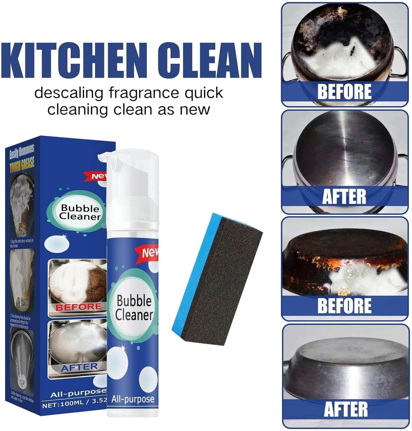 🔥NEW YEAR 2026 SALE 49% OFF🔥Magic Degreaser Cleaner Spray