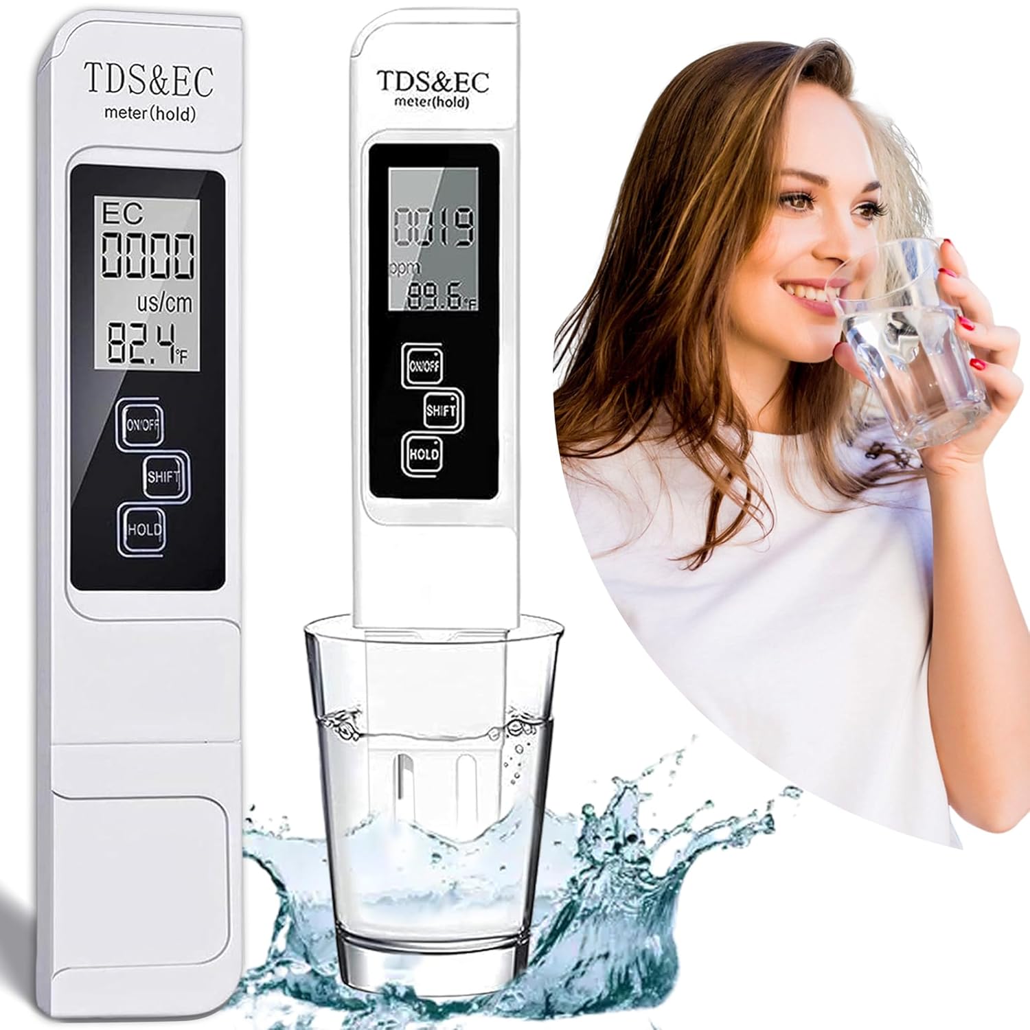 3 in 1 TDS Meter Digital Water Quality Tester