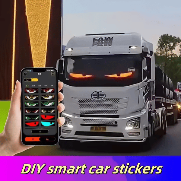 💥DIY Smart Dynamic Soft LED Screen for Car