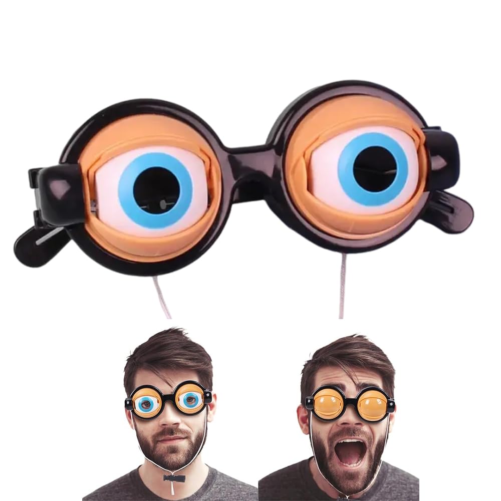 Crazy Eyes Glasses, Googly Eyes Glasses