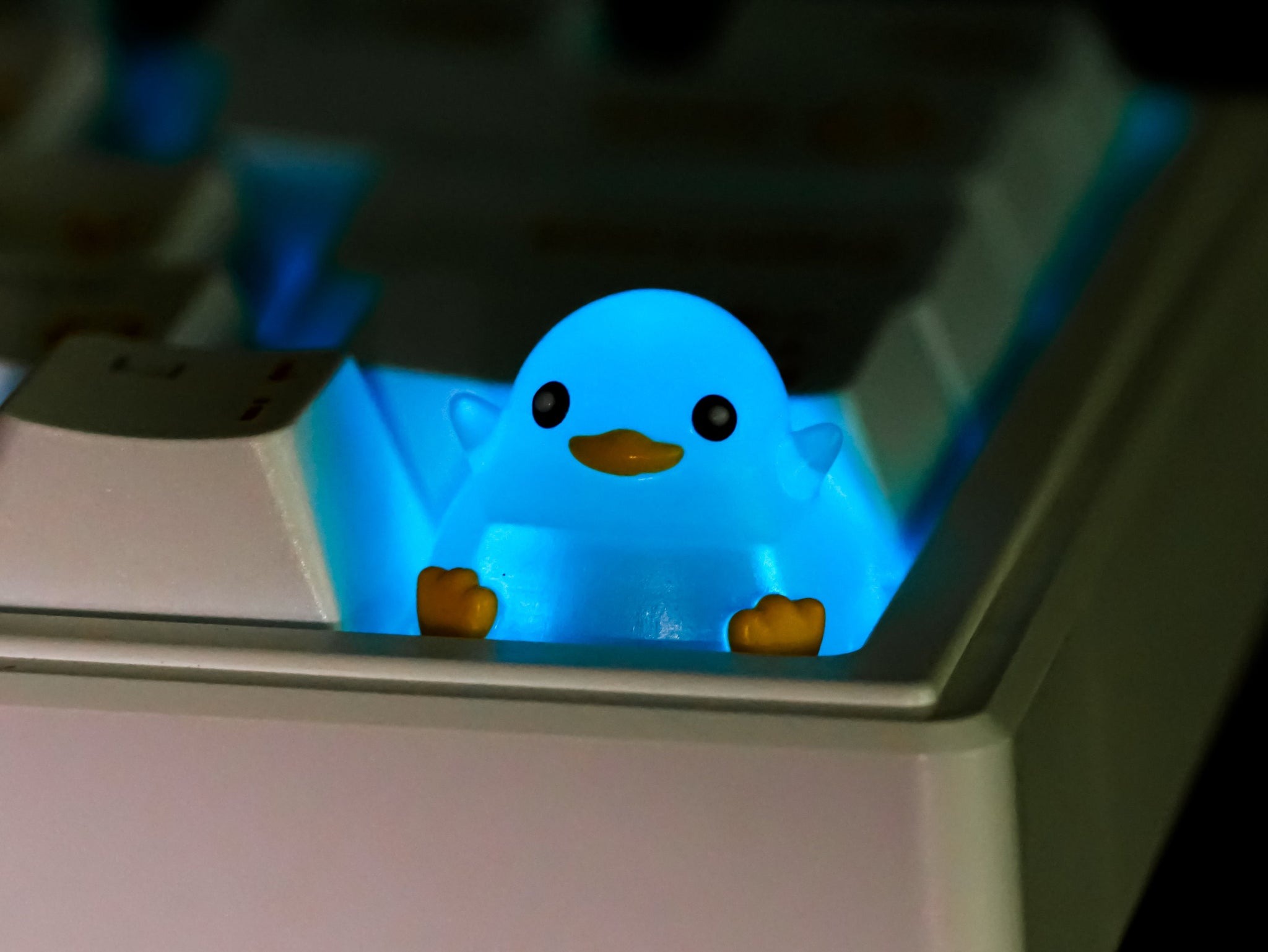 Duckie Keycap Cute Duck Keycap