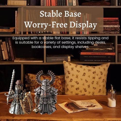Removable Warlord Knight Magnetic Ornament