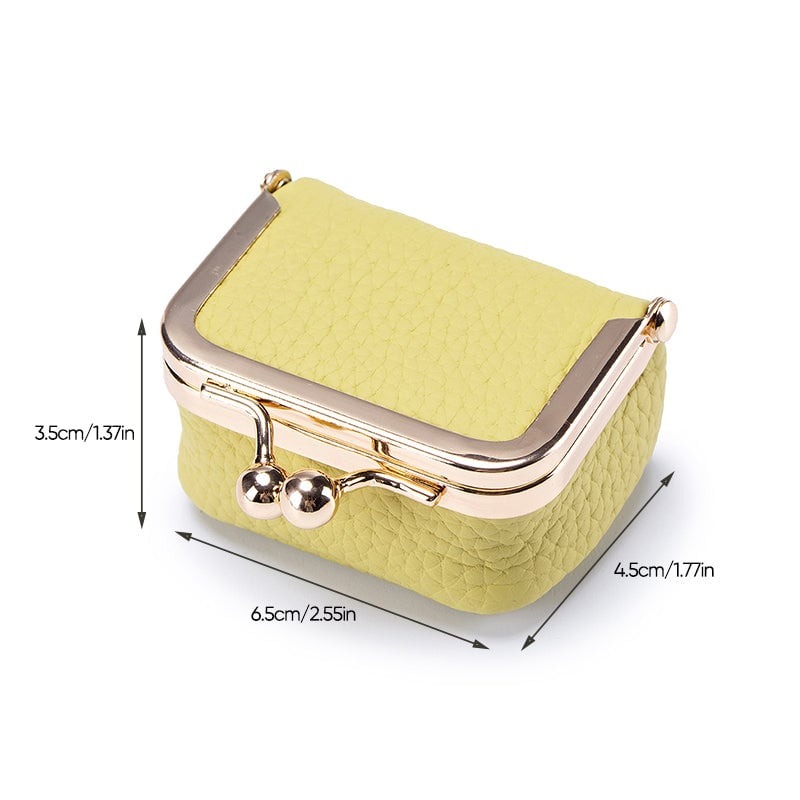 Genuine Leather Cute Tiny Jewelry Box